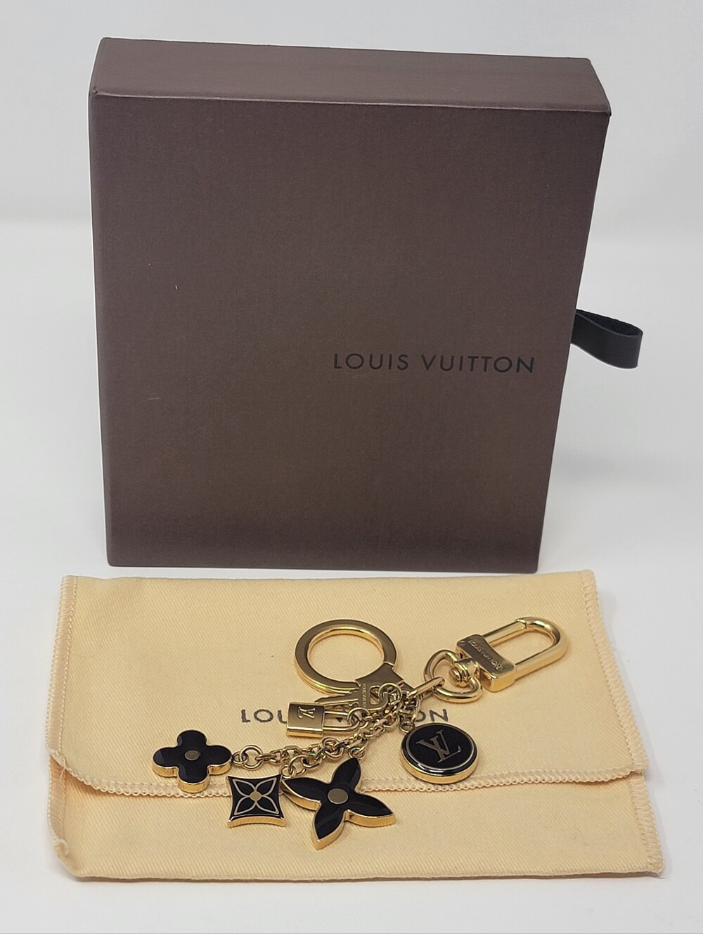 Louis Vuitton Porte Cles Pampille Enamel Keyring/Bag Charm